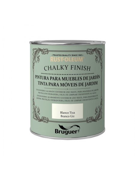 Rd br chalky jardín  blanco