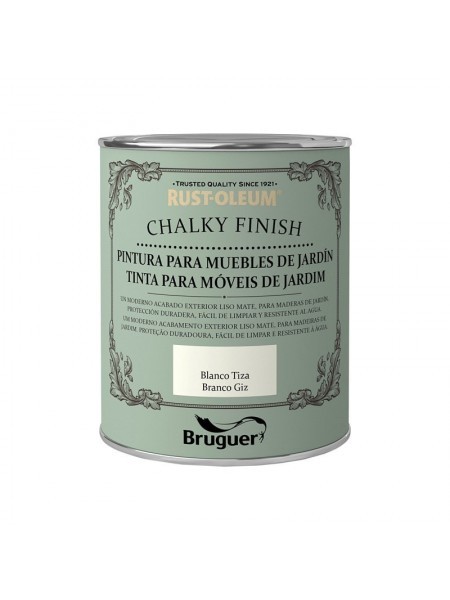 Rd br chalky jardín  blanco