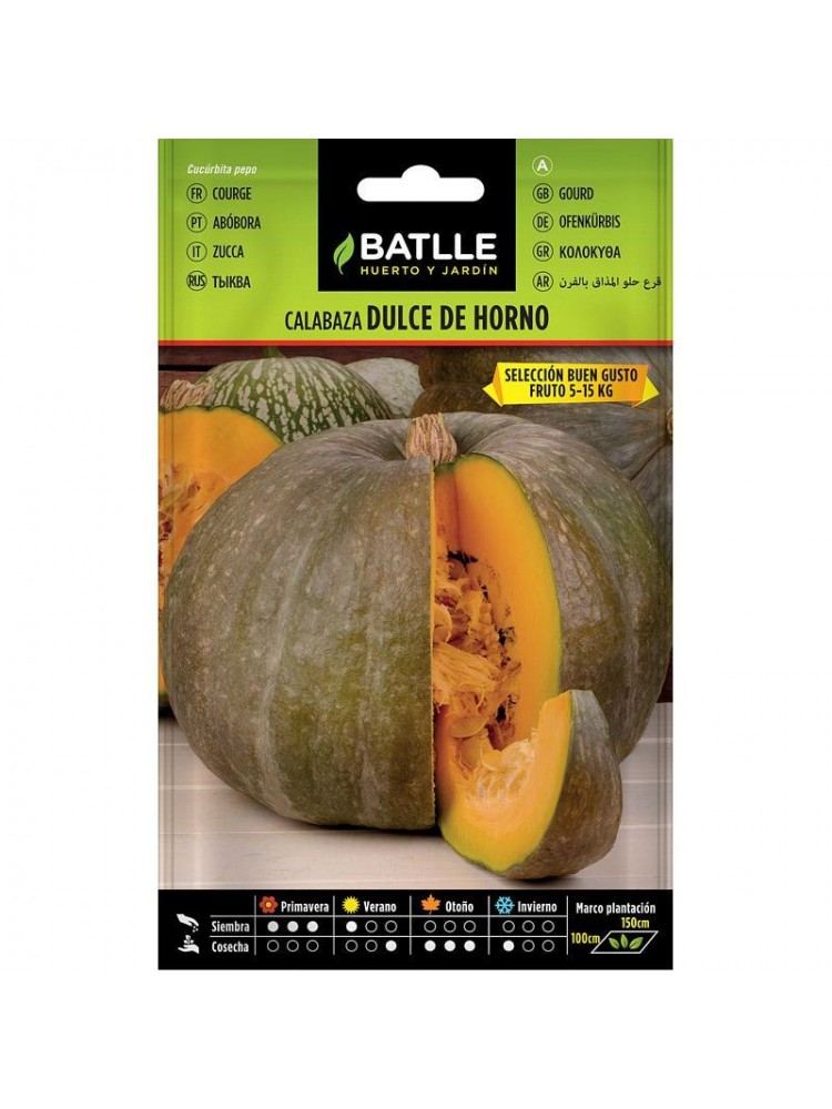 Calabaza dulce horno buen gusto