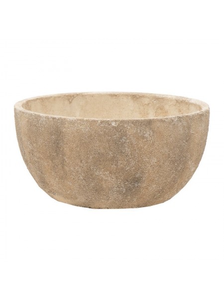 Moon bowl beige d24h12