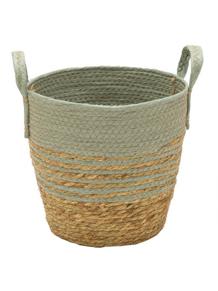 Hayden swirl basket blue d25h24