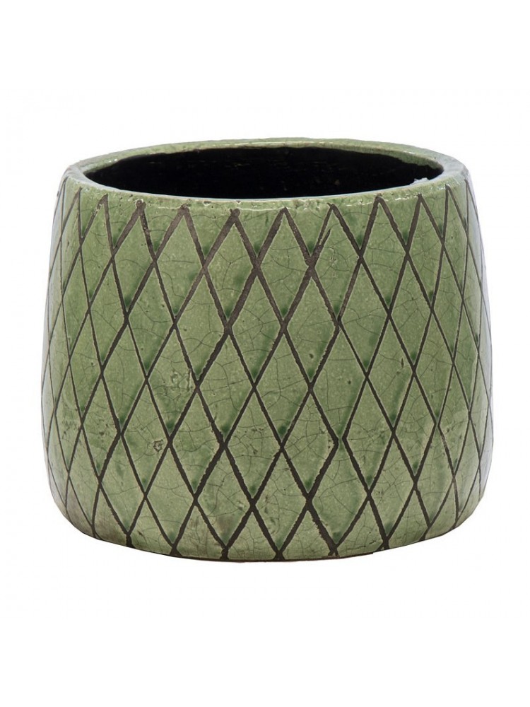 Shine wyber cauldron green d21.5h16