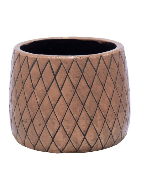 Shine wyber cauldron old pink d25h19