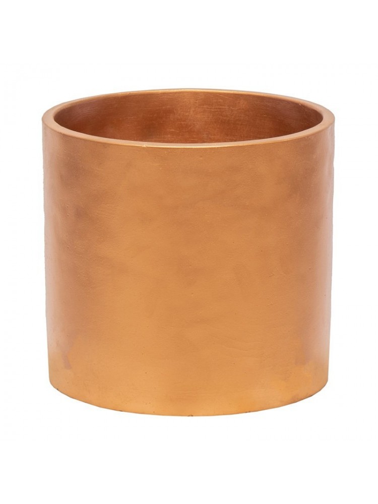 Adana smooth cylinder bronze d18h17