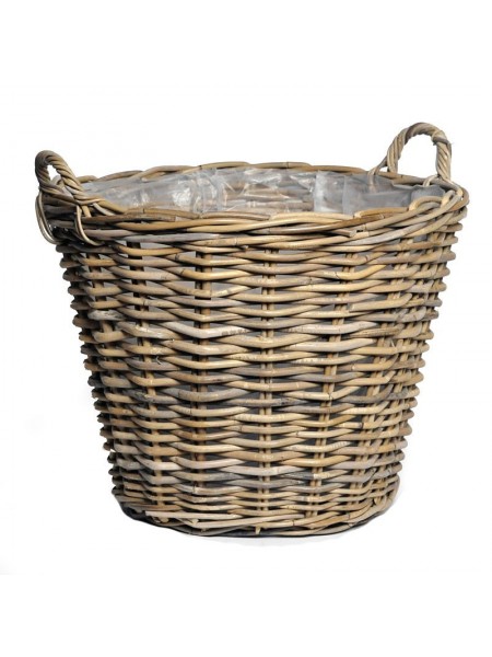 Lana potato basket-f- natural d42h31