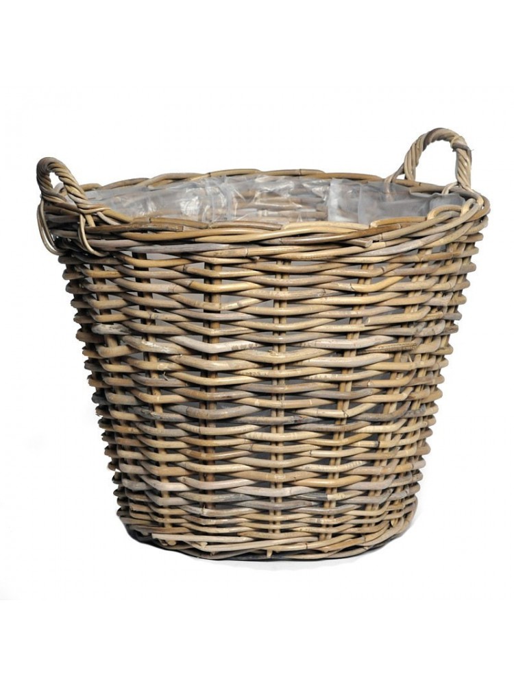 Lana potato basket-f- natural d42h31